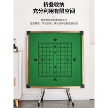 现货简易麻将桌折叠手搓麻将桌子家用简易棋牌桌手动宿舍两用台面