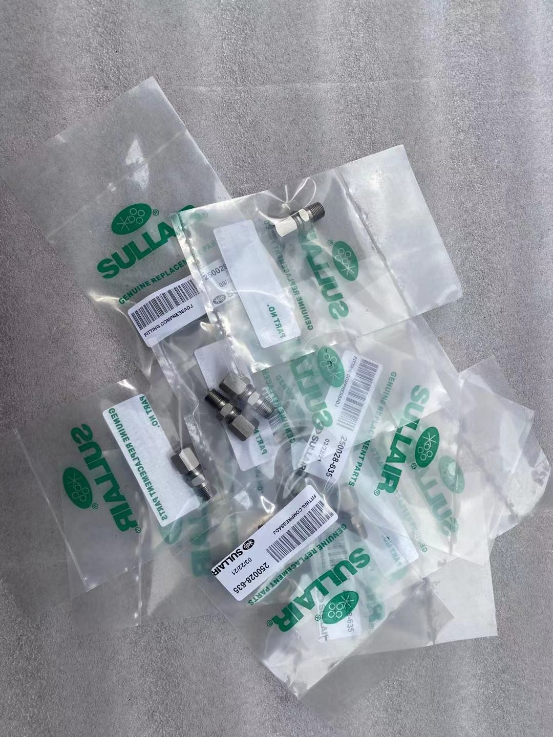 寿力螺杆式空压机温度传感器接头250028-635