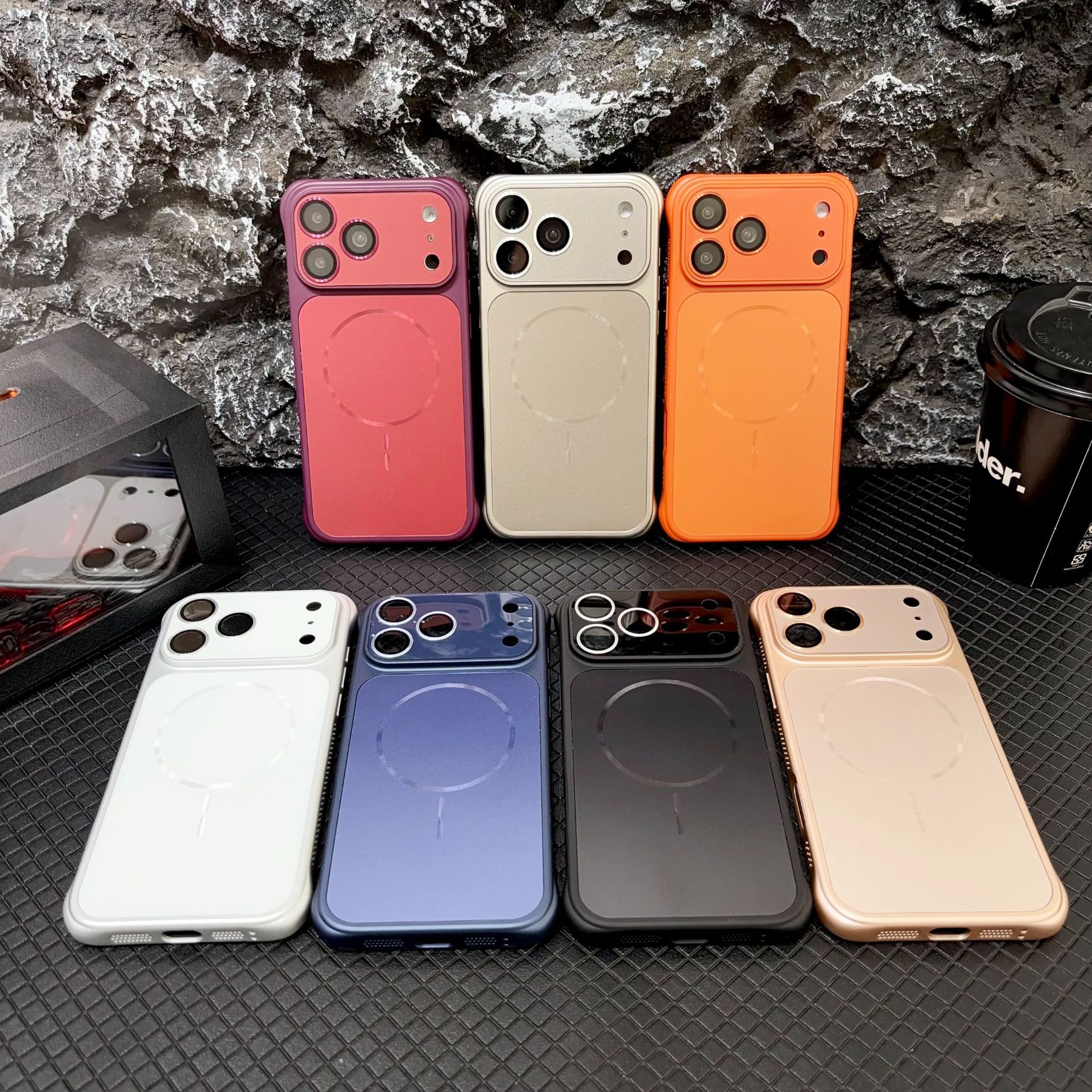 Funda Magnética Anticaídas para Celular iPhone 18 Pro Max / 17 de PC image 3