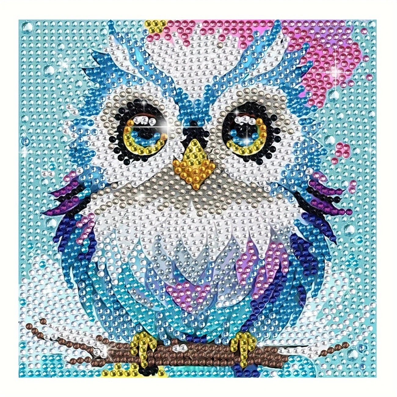 Алмазный набор, мультипликационная мозаика, 15×15см, ручной работы