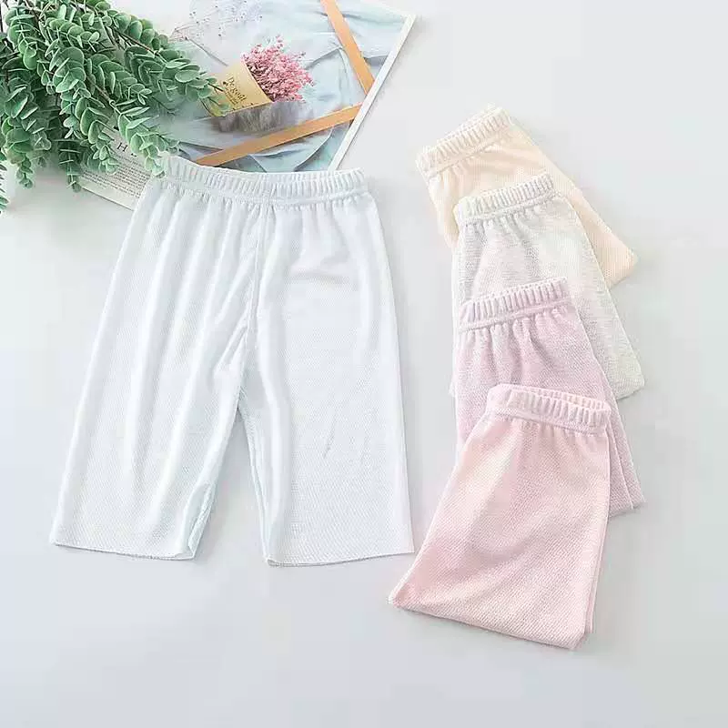 夏季儿童网眼五分裤柔软可爱婴幼五分裤舒适宝宝简单夏季薄款