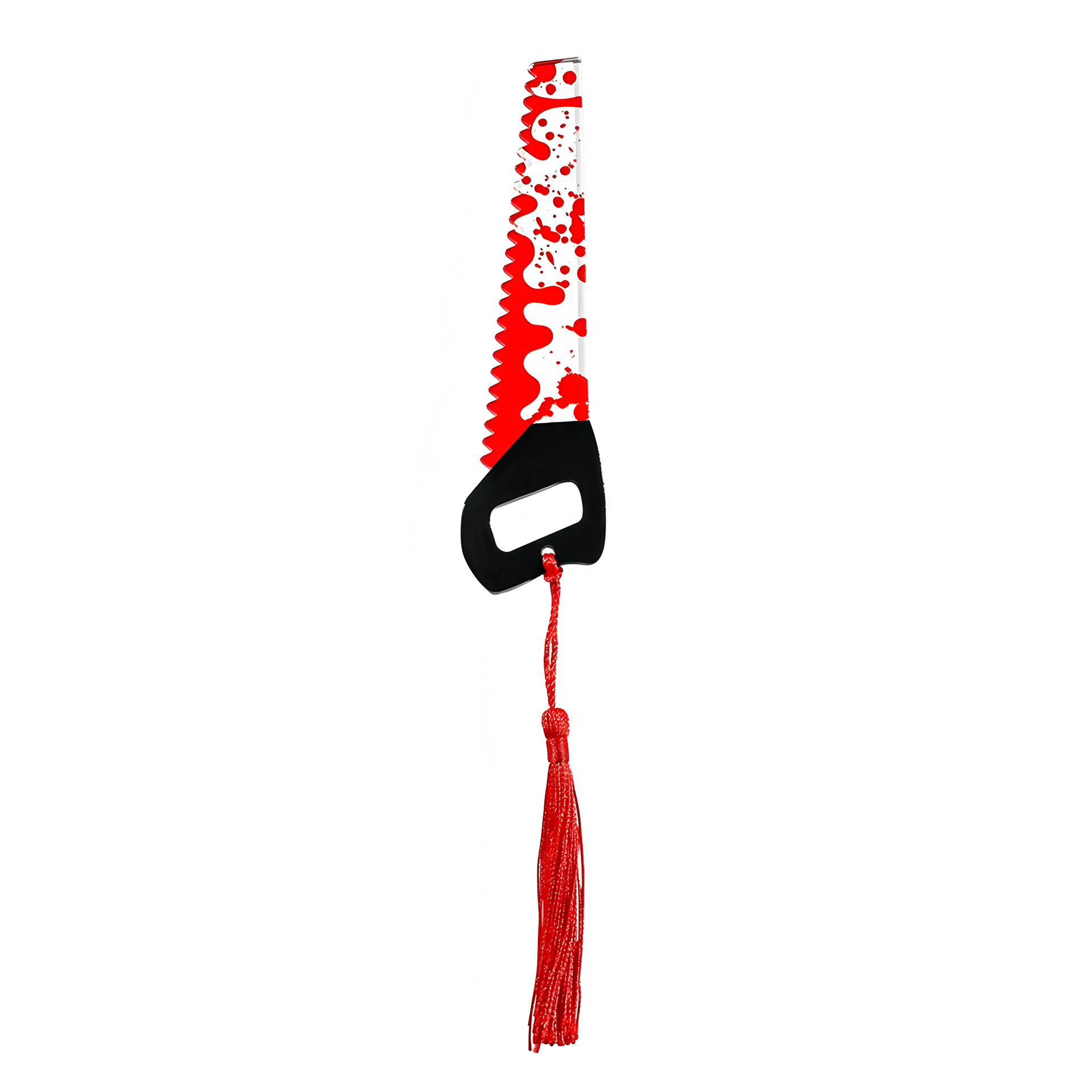 1 Europa y los Estados Unidos retro viento horror serie de Halloween material acrílico con sangre de cuchillo de cocina sierra tijeras