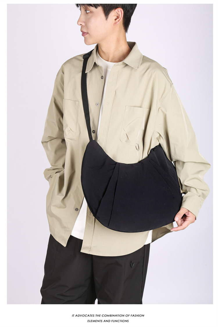 Women's Large Capacity Crossbody Shoulder Bag Simple Tote Bag_voghion.com