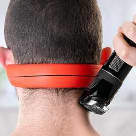 二代脖子造型器，颈部造型尺，脖子头发造型板Neck hair template