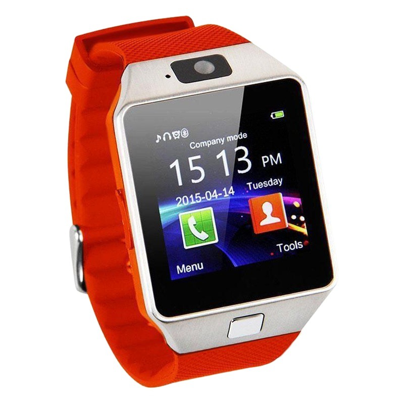 DZ09 reloj inteligente Bluetooth reloj de teléfono para niños TARJETA DE PANTALLA TÁCTIL llamada de desgaste inteligente en varios idiomas