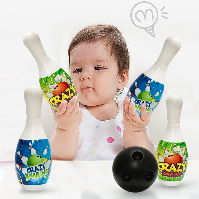 儿童大号保龄球玩具套装亲子互动男女孩户外室内休闲玩具厂家批发|ru