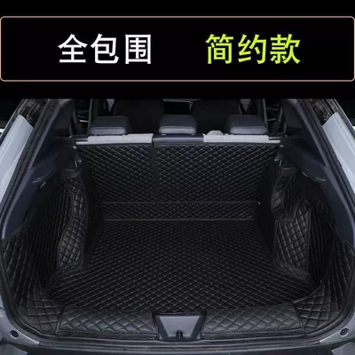 Volkswagen ID4crozz Trunk Mat Volkswagen – Trunk Mat - black-fully-surrounded-simple-style-hot-model-id4-exclusively-for-original-car