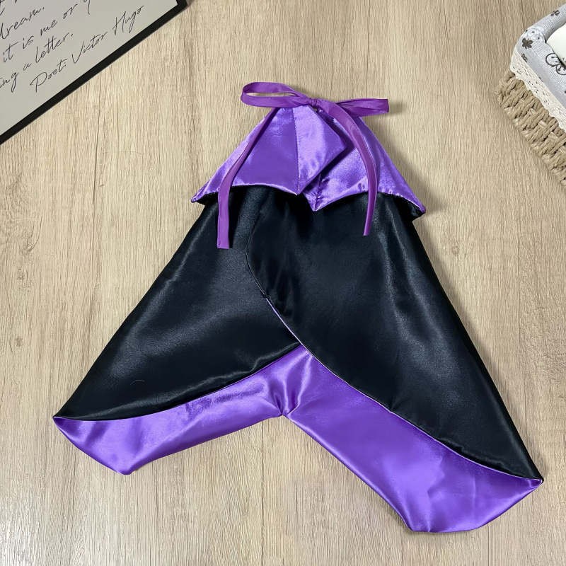猫咪衣服万圣节搞怪蝙蝠披风节日斗篷拍照宠物狗狗吸血男爵变身装|undefined