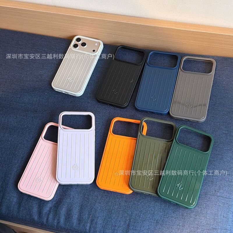Rimowa Suitable for iPhone 17 Pro Max Phone Case Polyester Carbonate Magnetic Phone Case Anti-Fingerprint Apple 16