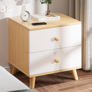 Bedside Table simple modern bedroom small bedside cabinet household storage small cabinet simple bedside storage rack
