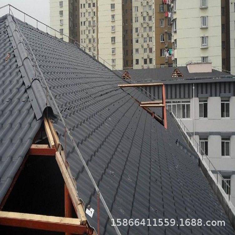 历城合成树脂瓦片加厚屋面瓦长清ASA瓦厂章丘PVC瓦济阳树脂瓦厂家