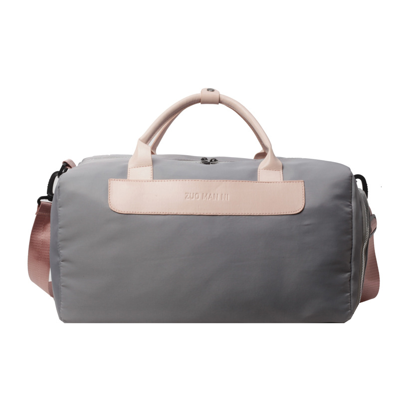 Nueva bolsa de viaje ligera y simple de gran capacidad portátil bolsa de ropa de cama inclinada bolsa deportiva de ocio para mujeres bolsa de ejercicios para hombres