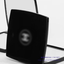 小香镜子 翻盖小镜子  黑色翻盖镜   韩式双面化妆镜补妆