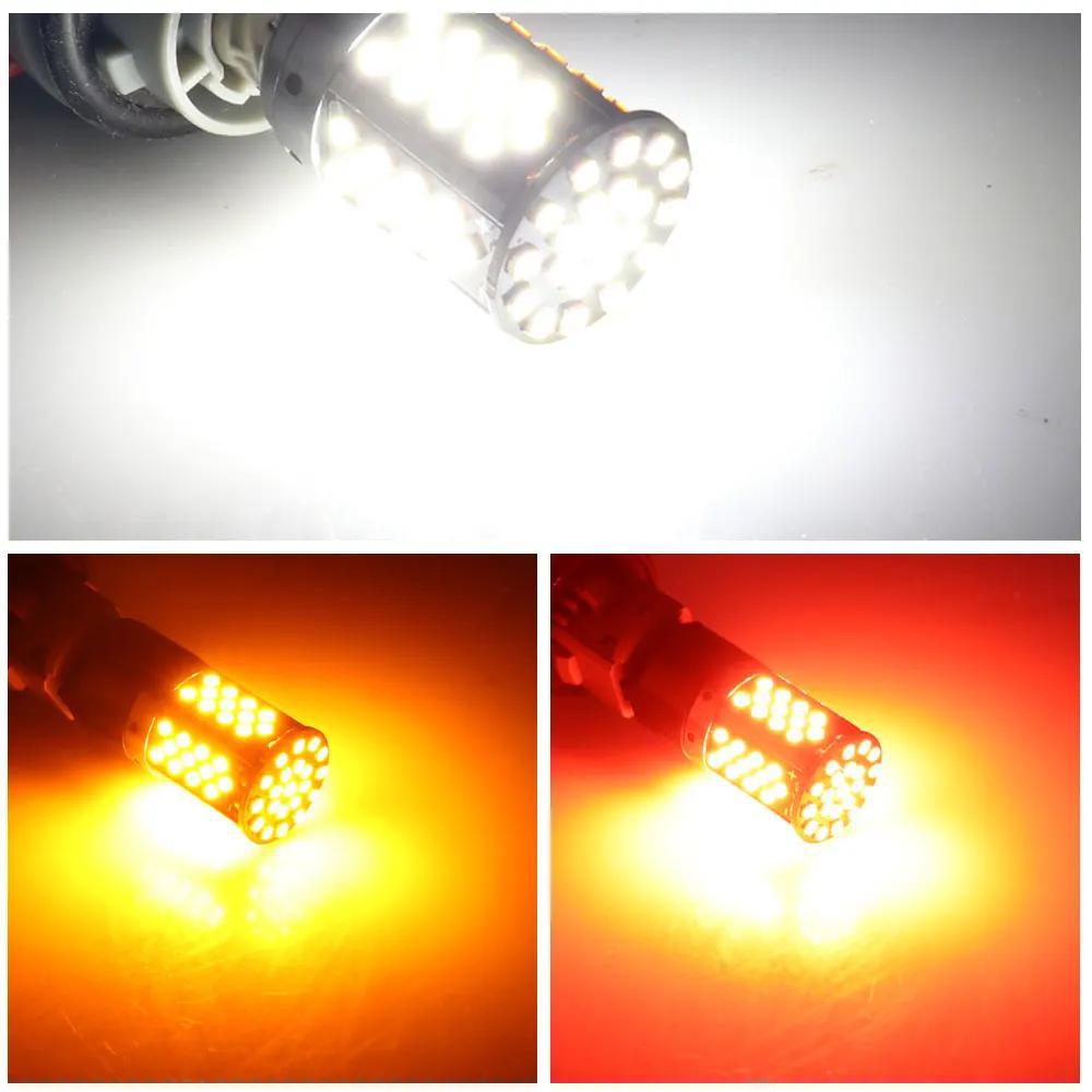 Car LED light 1156 2025 81SMD brake light 1157 turn signal 7440 bright reversing light