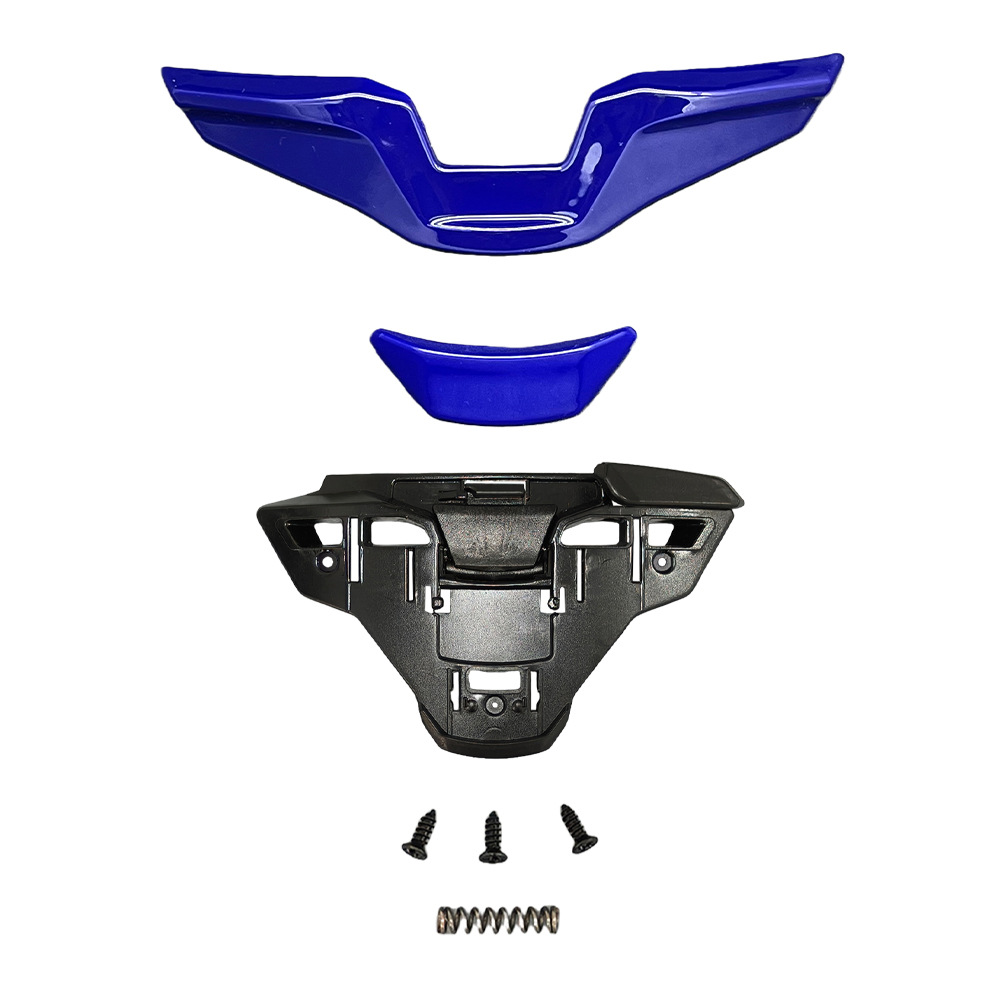 Helmet Accessories Compatible with X15 Wind Window Nozzle, Wind Window Base, Helmet Accessories, Tail Wing, Chin Strap Accessories, Complete Set
