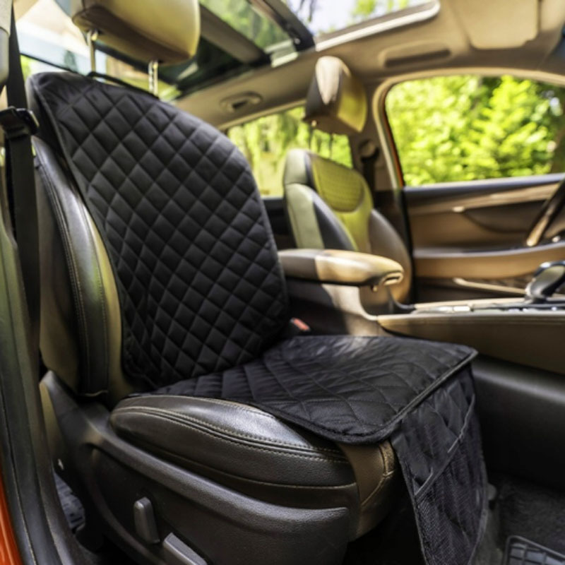 Car Seat Back Anti-Kick Pad Set, Waterproof, Easy to Clean, Multifunctional Storage Design, Simple Installation, Car Set
