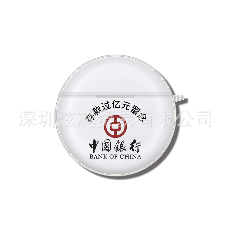 Adecuado para Lenovo HT38 funda protectora auricular Bluetooth caso PRO6 transparente suave caso airposs6 patrón de impresión en color