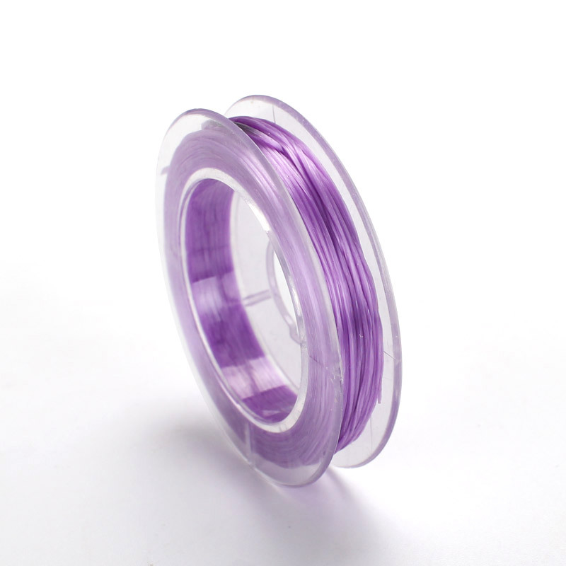 Cordón de pulsera de alta calidad de alambre plano elástico, cordón de cuentas resistente al desgaste, cordón de juego de alta elasticidad, cordón especial para pulsera