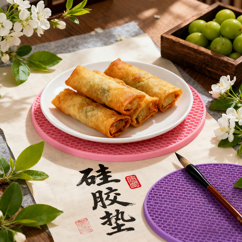 Silicone Anti-Scalding Mat, High Temperature Resistant, Thickened Heat Insulation Mat, Pot Mat, Bowl Mat, Placemat, Cup Mat, Supports Logo Printing Silicone Anti-Scalding Mat, High Temperature Resistant, Thickened Heat Insulation Mat, Pot Mat, Bowl Mat, Placemat, Cup Mat, Supports Logo Printing