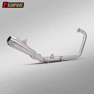 Qianjiang Sai 250 üçün paslanmayan polad Arrow Yoshimura AR susturucu çıxış borusu