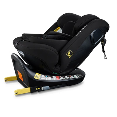 Swivel Model 360-Degree Rotation, Car child safety seat - black-flagship-model-chinese-packaging