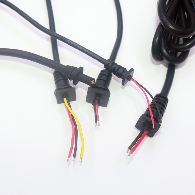 厂家直供  电源线SR线尾卡 防水公母线尾卡 多种规格支持订货