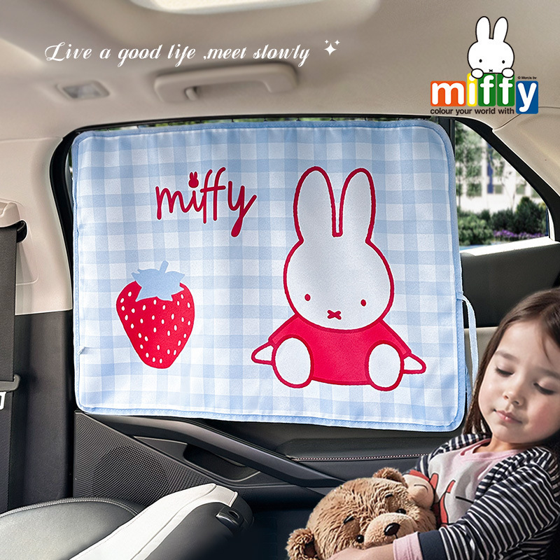 Car Curtain Sunshade Car Sun Protection Side Window Blackout Baby Baby Rear Car Track-Type Privacy Curtain