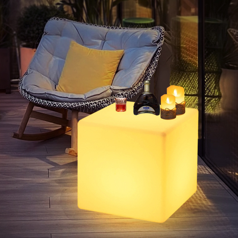 Led Luminous Square Stool Waterproof Cube Landscape Luminous Stool Bar Atmosphere Light Exhibition Event Creative Stool Led Luminous Square Stool Waterproof Cube Landscape Luminous Stool Bar Atmosphere Light Exhibition Event Creative Stool