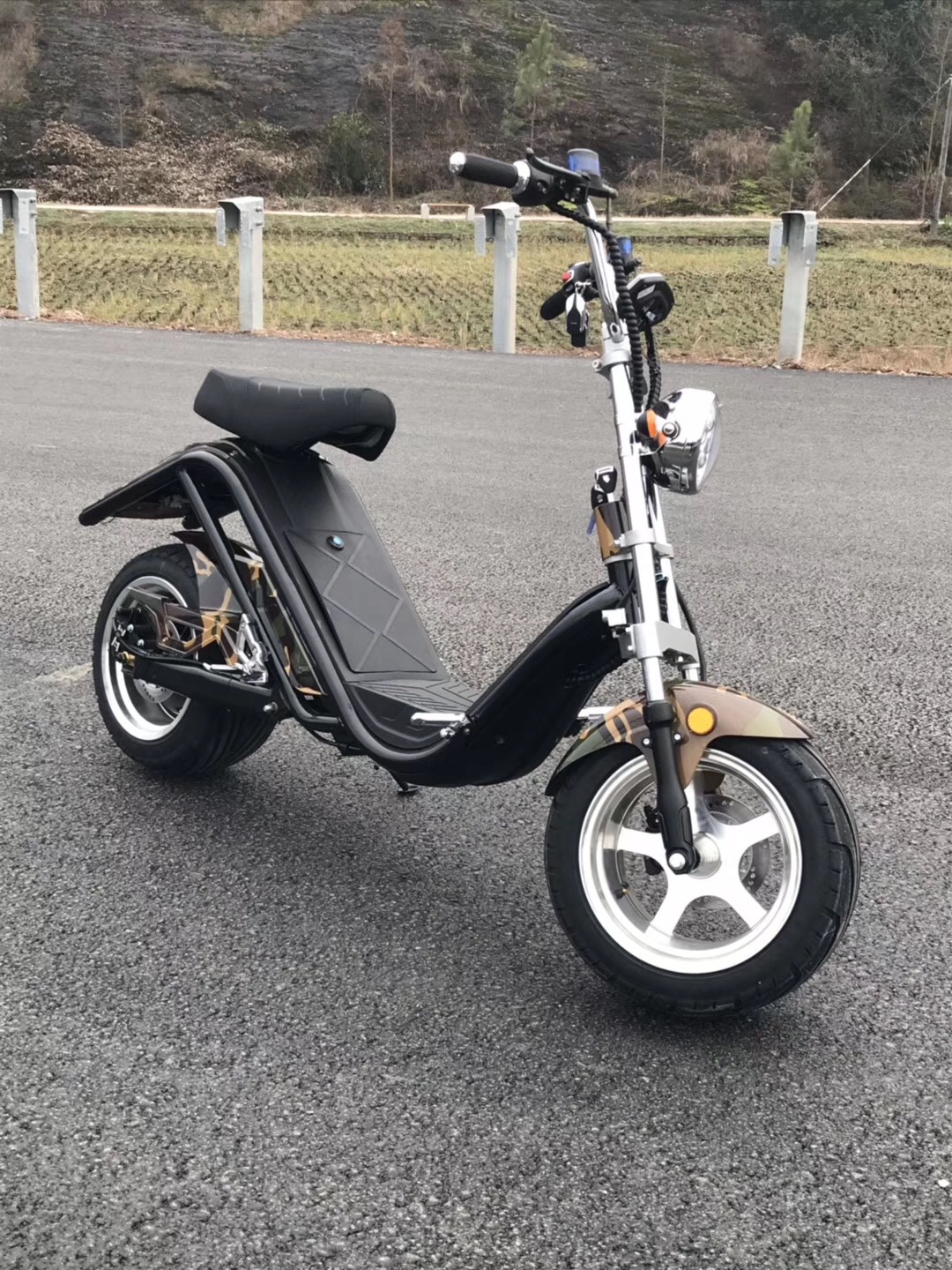 Eec Dot Adult Scooter Two-Wheeled Motorcycle Harley Electric Vehicle X14 Cross-Border Overseas Warehouse Direct Delivery