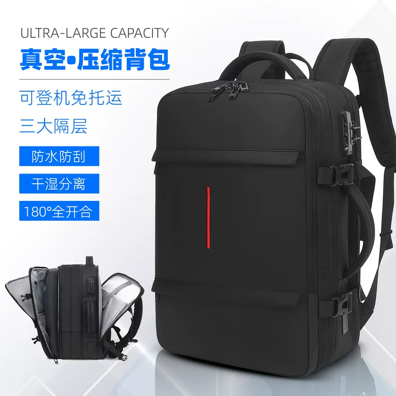 Capacious backpack for traveling, (Cross-border trading), high-end