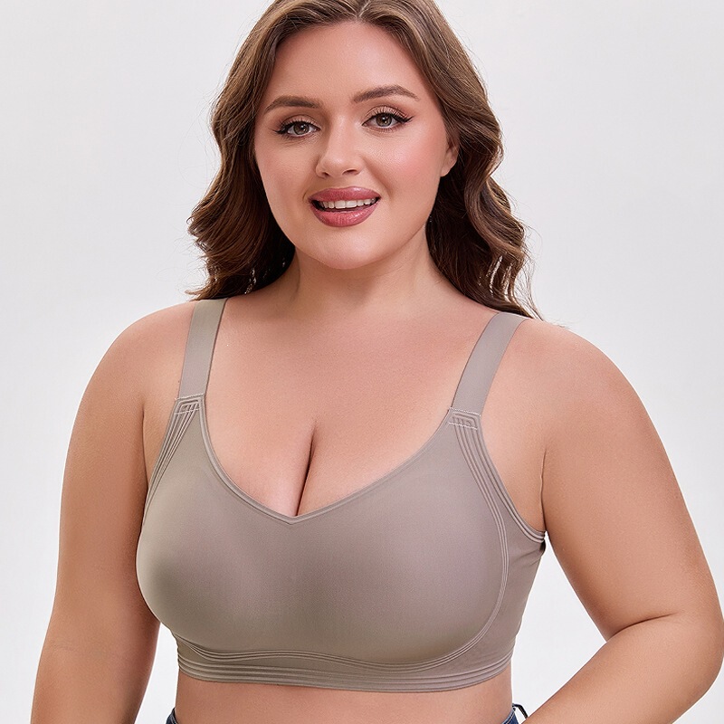 Push-up bra, adjustable, wireless, seamless, thin, velvet-lined underwear, cross-border European and American sizes, plus-size underwear trending terms Push-up bra, adjustable, wireless, seamless, thin, velvet-lined underwear, cross-border European and American sizes, plus-size underwear trending terms