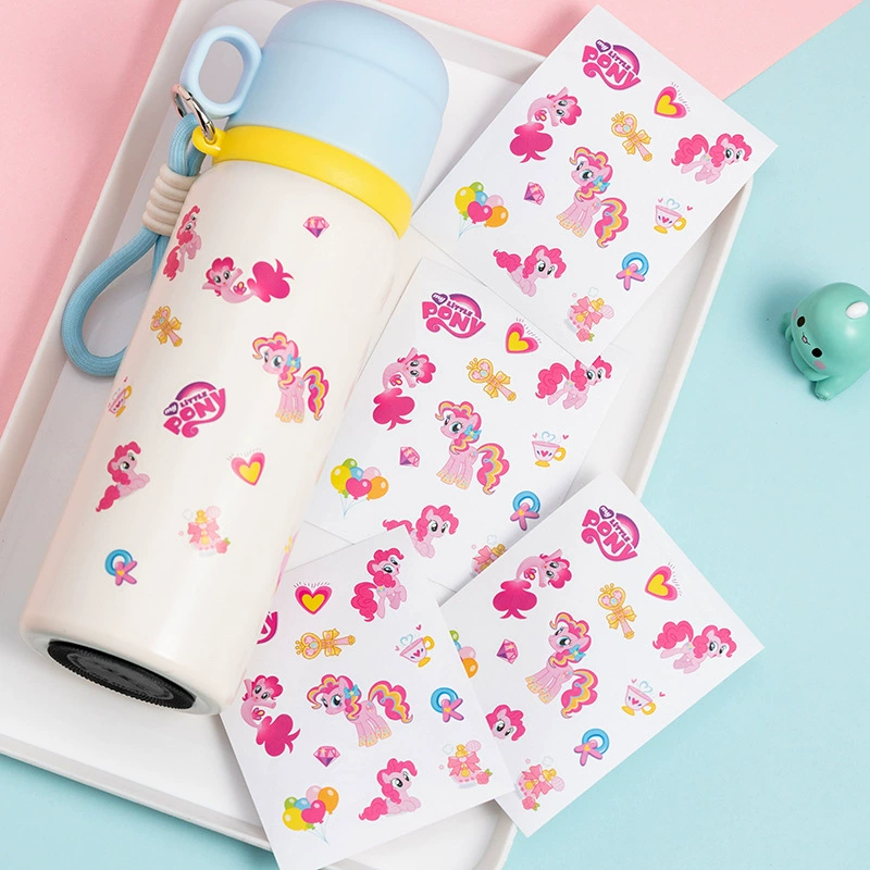 Pony Poly милая наклейка розовый единорог мультфильм декоративная роспись креативная наклейка Sanrio наклейка оптом