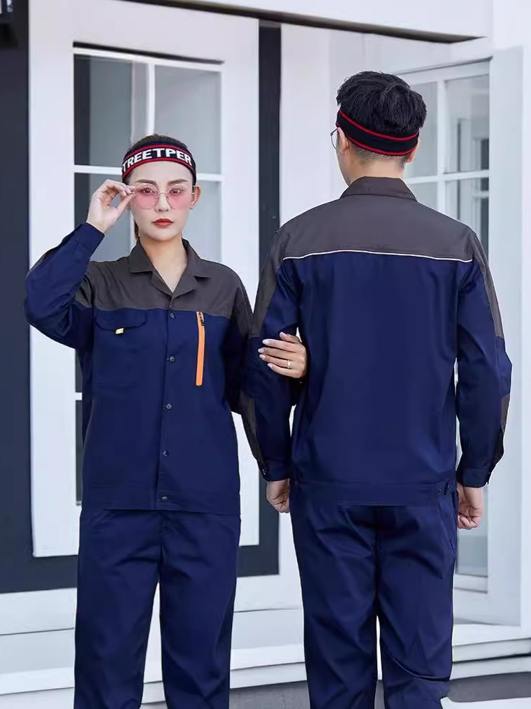 Trajes de trabajo de mangas largas de verano para hombres chaqueta delgada ropa de trabajo de reparación de automóviles sitio de construcción ropa de trabajo personalizada