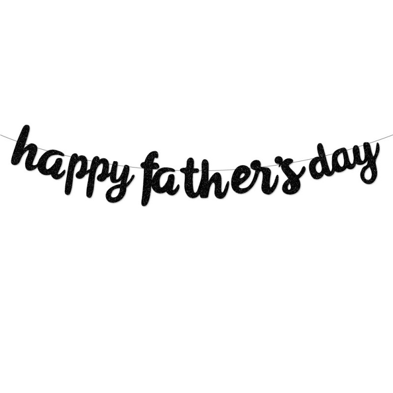 Suministro directo de fábrica Día del Padre decoración del partido bandera de la bandera del tirón diseño de fondo de la fiesta de cumpleaños del padre