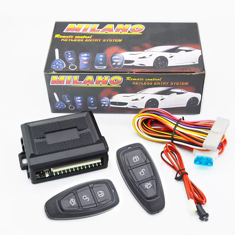 汽车免钥匙进入Keyless entry 遥控车辆无钥匙开关尾箱带喇叭输出