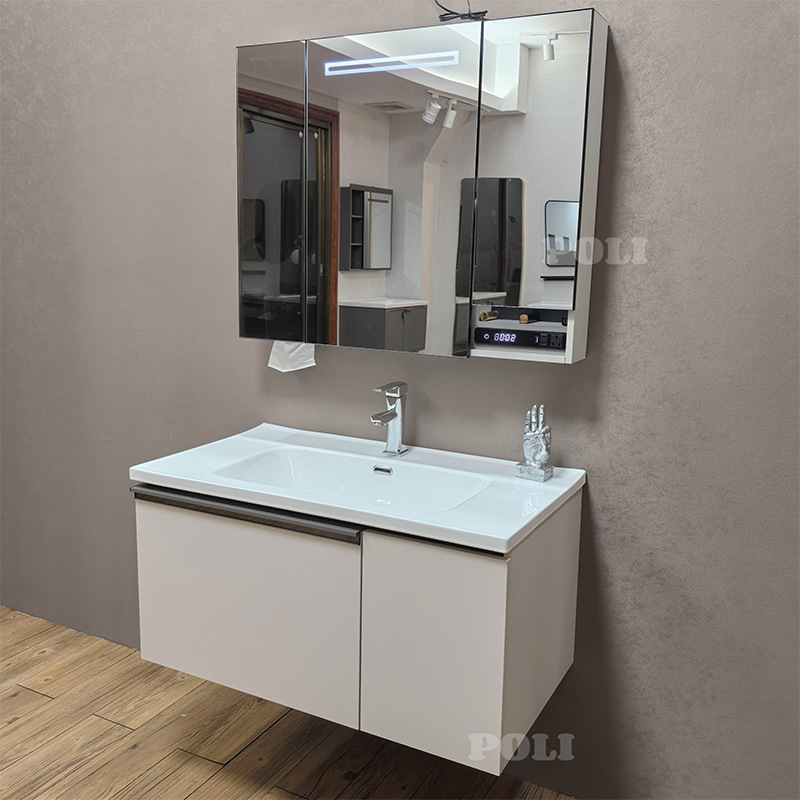 Thickened Aluminum Alloy Bathroom Cabinet Integrated Ceramic Basin Bathroom Washbasin Cabinet Combination Household Washbasin Washstand Thickened Aluminum Alloy Bathroom Cabinet Integrated Ceramic Basin Bathroom Washbasin Cabinet Combination Household Washbasin Washstand