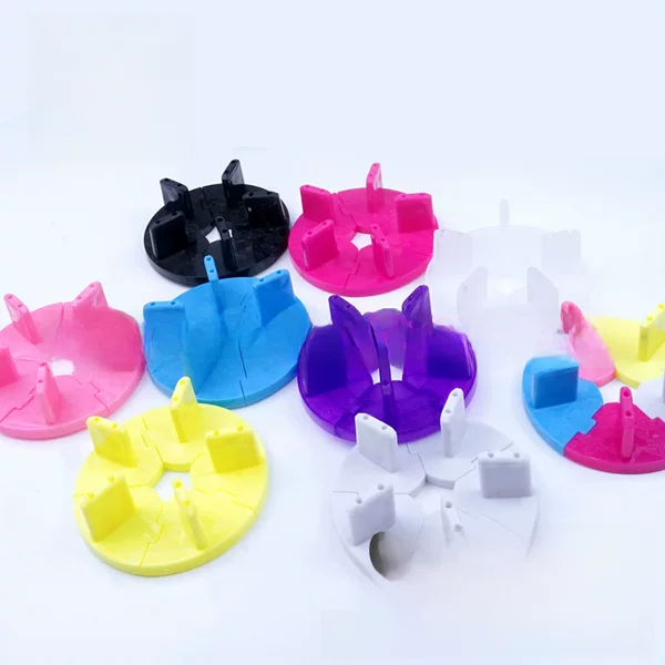 Nail Art Lotus Stand Practice Stand Plastic Practice Base Nail Art Work Display Removable Nail Art Base Nail Holder