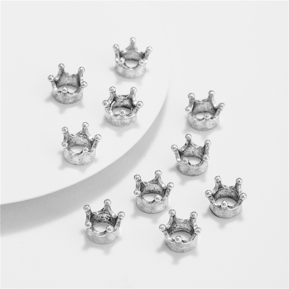Three-dimensional Crown Alloy Retro Diy Jewelry Accessories display picture 5