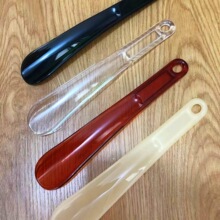新款透明鞋拔子塑料懒人穿鞋鞋拔子小巧家用短款加长柄提鞋器
