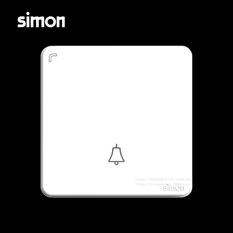 Simon/西蒙 K3系列 门铃开关（雅白）576301