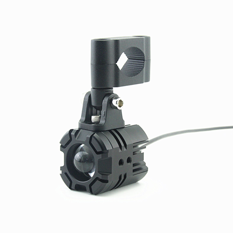 Motorcycle Spotlight Bracket Clamp Single-Hole Aluminum Alloy Bumper Guard Bar Led Spotlight Tube Clamp Extension Bracket