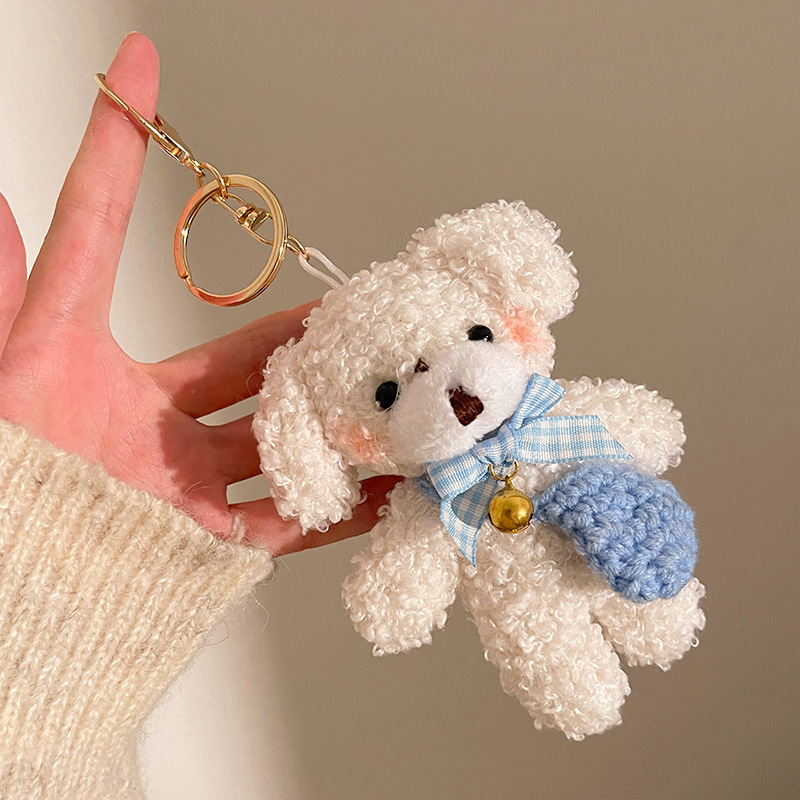 クリエイティブソフトかわいいクマペンダントぬいぐるみ人形バッグペンダントアクセサリーかわいいテディベアキーホルダー|undefined