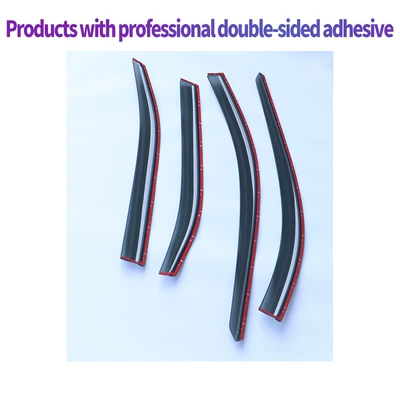 2023 Window visors, Rain shield