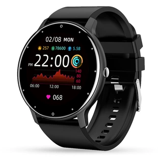 Фитнес‑часы ZL02, мониторинг пульса и давления, отслеживание сна, Bluetooth, IP67