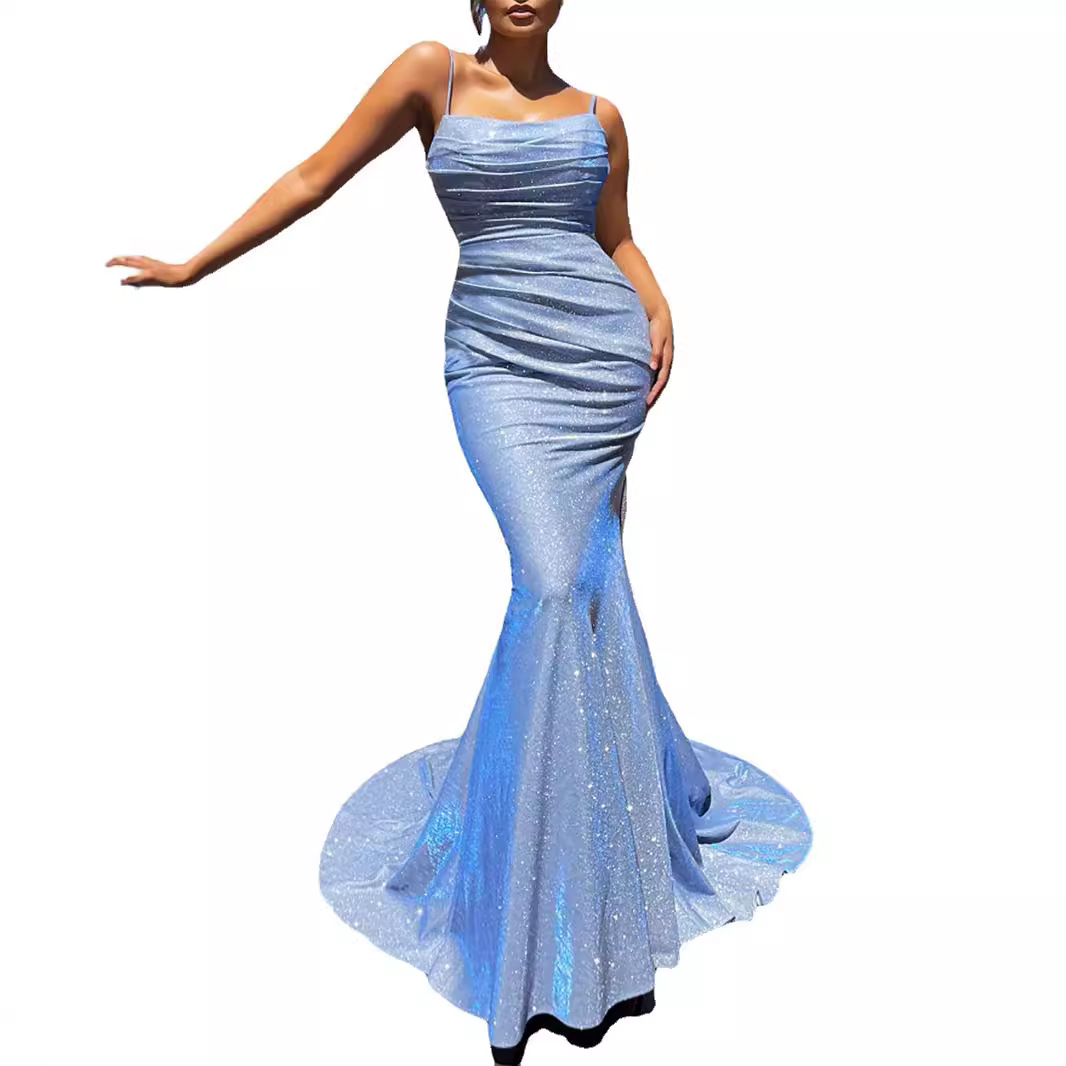 2023 el comercio exterior europeo y americano nueva ropa de mujer eBay Amazon nuevo vestido de correa sin mangas vestido delgado transfronterizo image 7