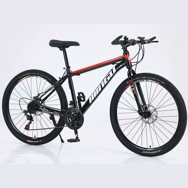 Festive shock-absorbing bike spokes