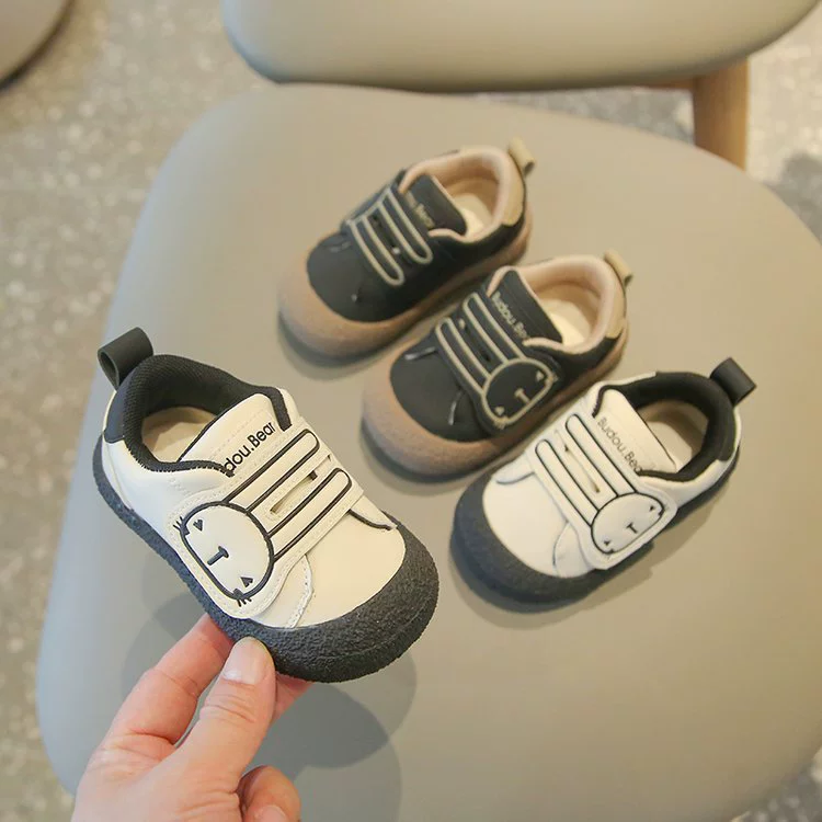 1-3 года ребенок весна и осень новая ходунка обувь для мальчиков спортивная обувь для девочек мягкая подошва нескользящая и противоударная детская обувь