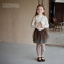 宝宝九分裤秋季新款女童爱心公主打底裤儿童打底袜外穿精梳棉裤字