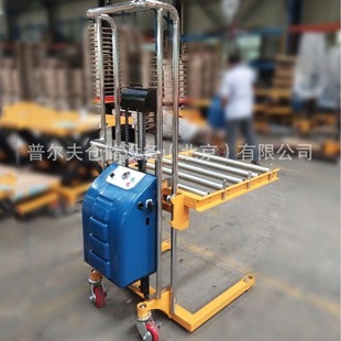 Non-standard and settable light semi-electric stacker roller feeder 304 stainless steel roller ball mold rack