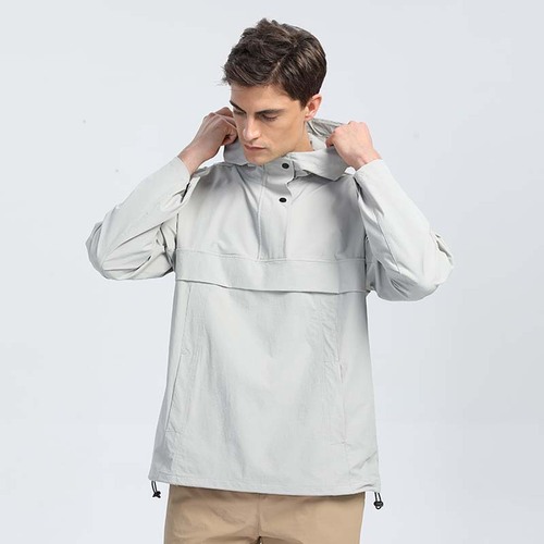  Autumn New Casual Jacket Men's Trendy Brand Fashion Men's Loose Trendy Sports Breathable Hooded Top